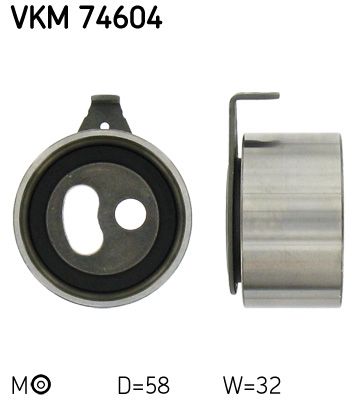 SKF Pingutusrull,Hammasrihm VKM 74604