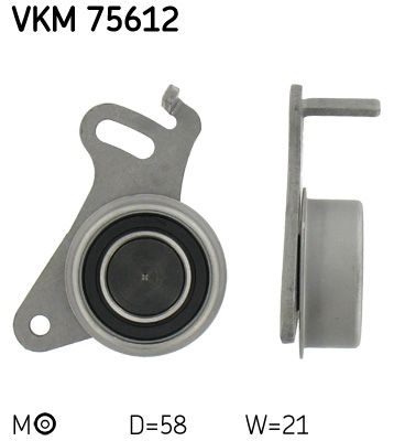 SKF Pingutusrull,Hammasrihm VKM 75612