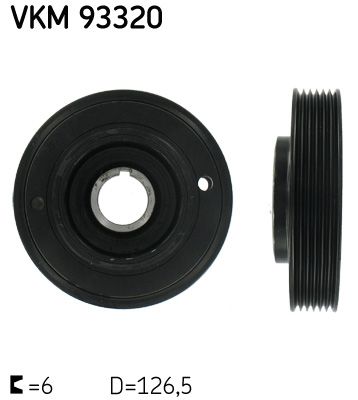 SKF Rihmaratas,väntvõll VKM 93320