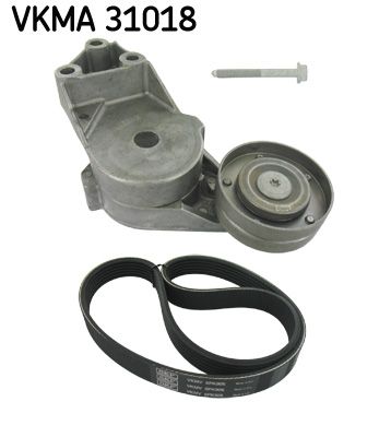SKF Поликлиновой ременный комплект VKMA 31018