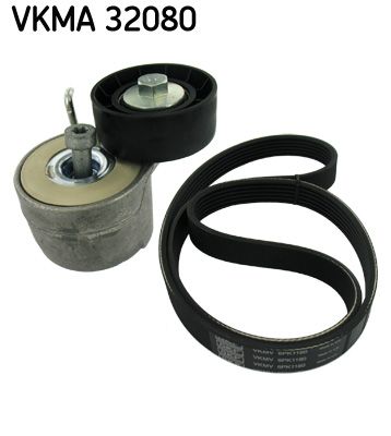 SKF Поликлиновой ременный комплект VKMA 32080