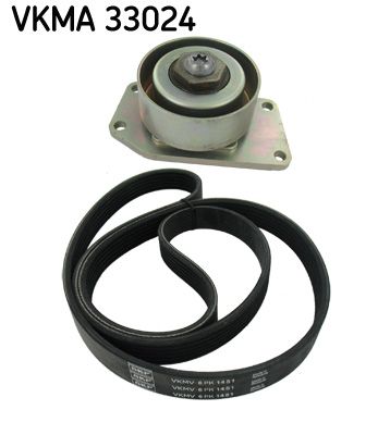 SKF Поликлиновой ременный комплект VKMA 33024