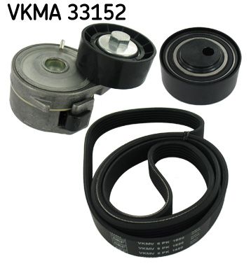 SKF Поликлиновой ременный комплект VKMA 33152