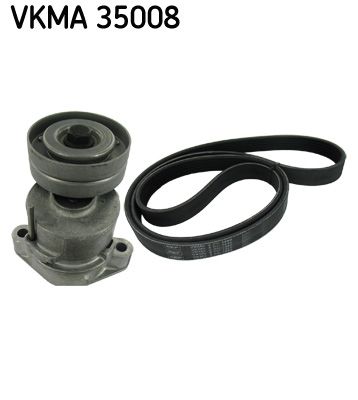 SKF Поликлиновой ременный комплект VKMA 35008