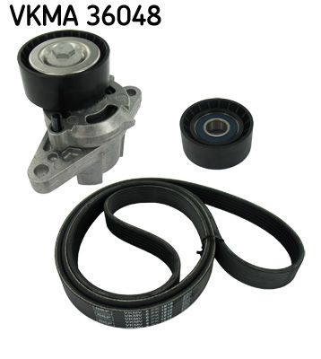 SKF Поликлиновой ременный комплект VKMA 36048
