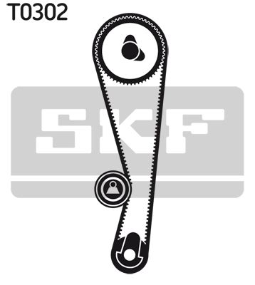 SKF Timing Belt Set