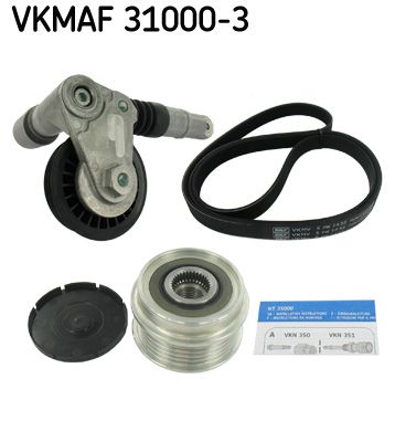 SKF Поликлиновой ременный комплект VKMAF 31000-3