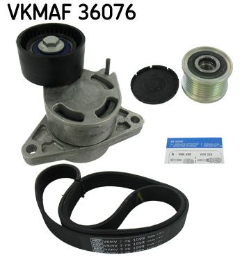 SKF Поликлиновой ременный комплект VKMAF 36076