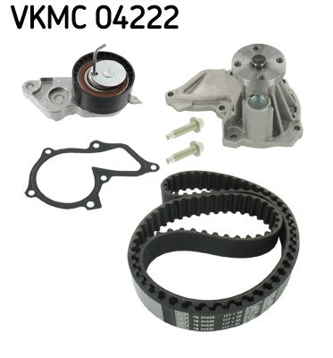 SKF Водяной насос + комплект зубчатого ремня VKMC 04222