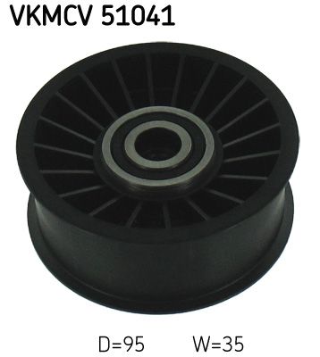 SKF Паразитный / ведущий ролик, поликлиновой ремень VKMCV 51041