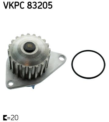 SKF Водяной насос VKPC 83205