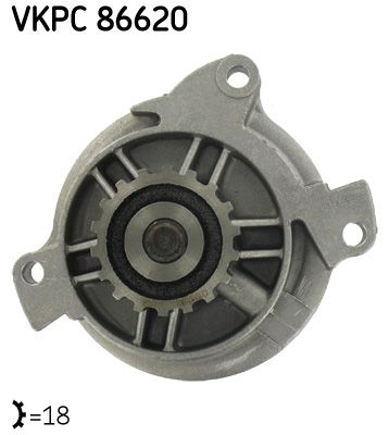 SKF Водяной насос VKPC 86620