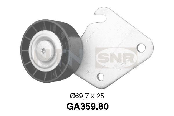 SNR Паразитный / ведущий ролик, поликлиновой ремень GA359.80