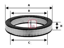 SOFIMA Õhufilter S 0978 A