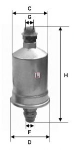 SOFIMA Топливный фильтр S 1532 B