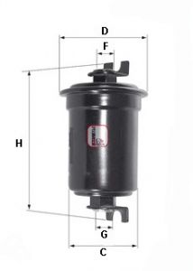 SOFIMA Топливный фильтр S 1552 B