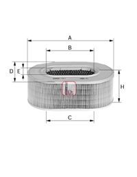 SOFIMA Õhufilter S 2550 A