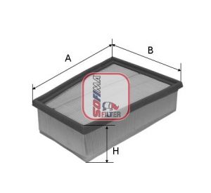 SOFIMA Воздушный фильтр S 3A52 A