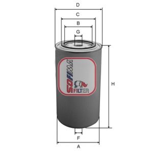 SOFIMA Топливный фильтр S 4089 NR