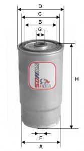 SOFIMA Fuel filter