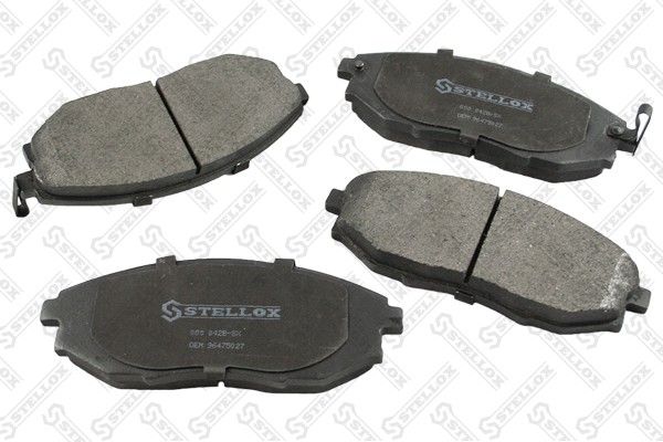 STELLOX Комплект тормозных колодок, дисковый тормоз 000 042B-SX