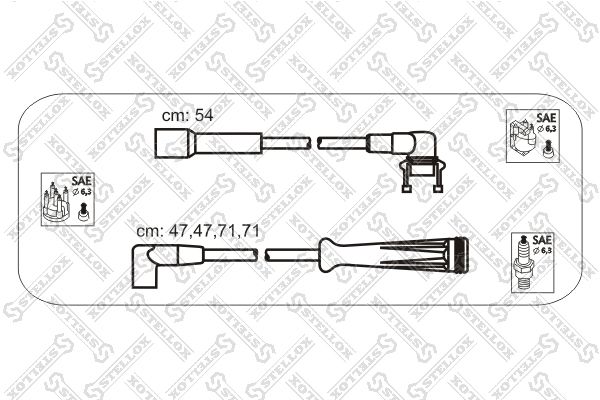 STELLOX Süütesüsteemikomplekt 10-38016-SX