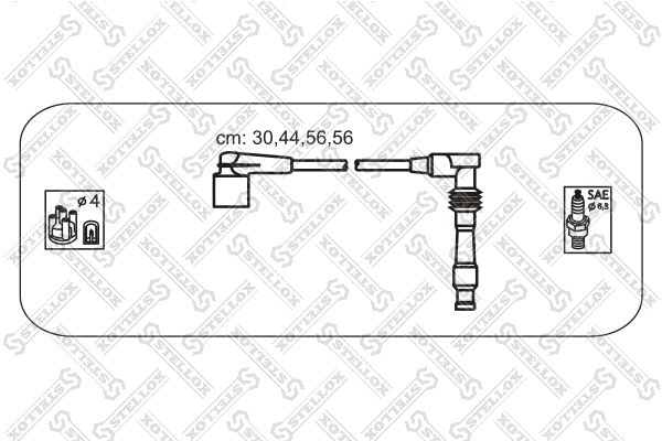 STELLOX Süütesüsteemikomplekt 10-38449-SX