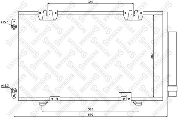 STELLOX Kondensaator,kliimaseade 10-45029-SX