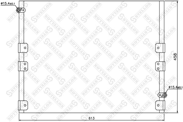 STELLOX Kondensaator,kliimaseade 10-45157-SX