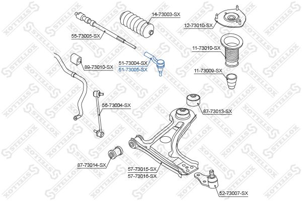 STELLOX Rooliots 51-73005-SX