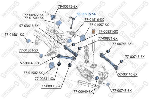 STELLOX Stabilisaator,Stabilisaator 56-00515-SX