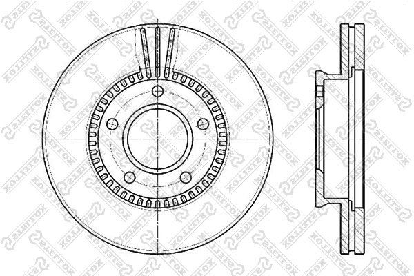 STELLOX Piduriketas 6020-3243V-SX