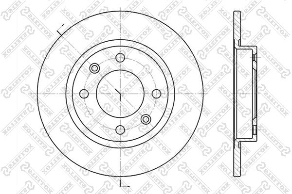 STELLOX Piduriketas 6020-3716-SX