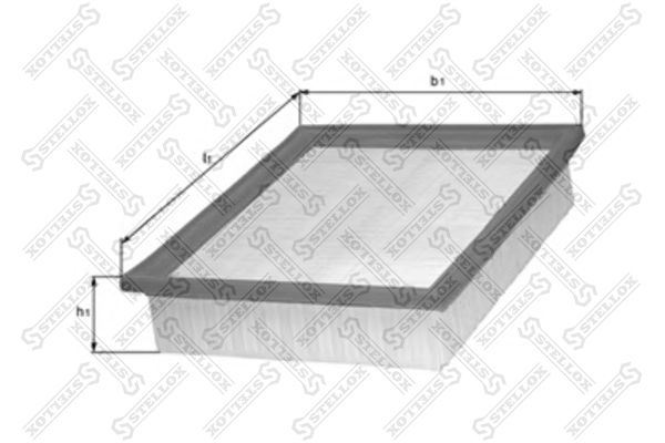 STELLOX Воздушный фильтр 71-01257-SX