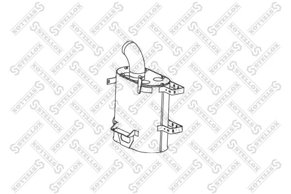 STELLOX Средний / конечный глушитель ОГ 82-03095-SX