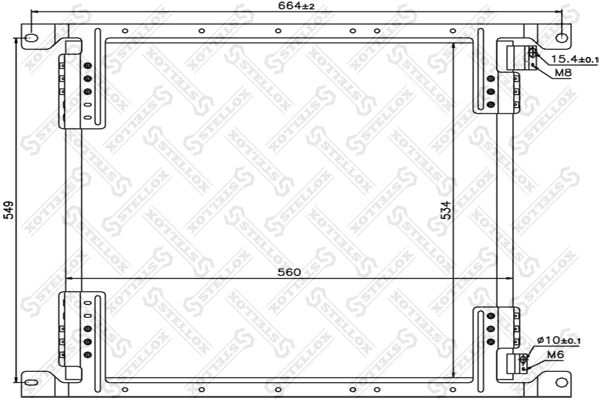 STELLOX Kondensaator,kliimaseade 87-28006-SX