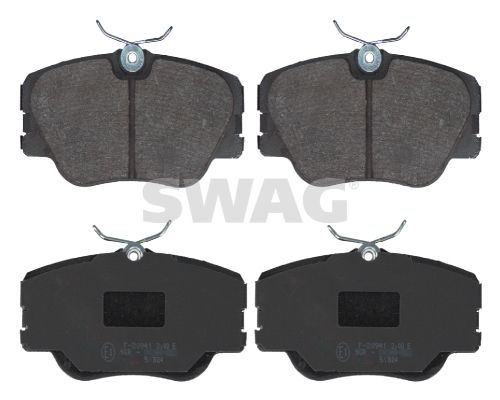 SWAG Комплект тормозных колодок, дисковый тормоз 10 91 6193