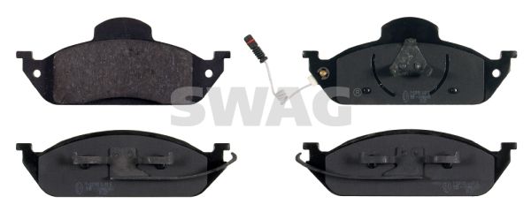 SWAG Комплект тормозных колодок, дисковый тормоз 10 91 6410