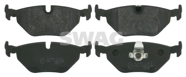 SWAG Комплект тормозных колодок, дисковый тормоз 20 91 6190