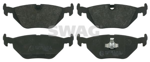 SWAG Комплект тормозных колодок, дисковый тормоз 20 91 6196