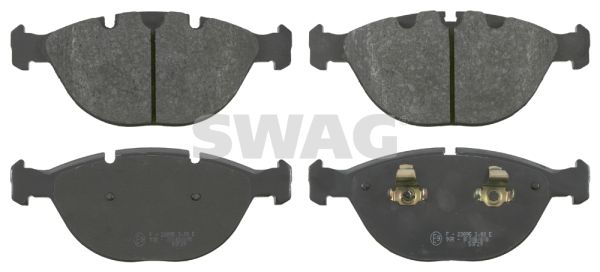 SWAG Комплект тормозных колодок, дисковый тормоз 20 91 6501
