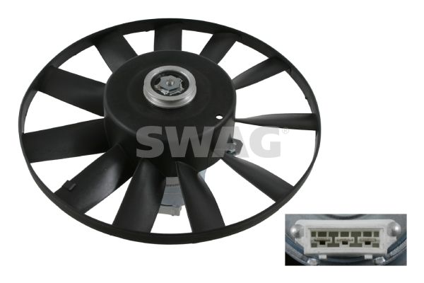SWAG Вентилятор, охлаждение двигателя 30 90 9809