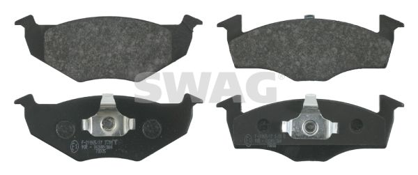 SWAG Комплект тормозных колодок, дисковый тормоз 30 91 6044