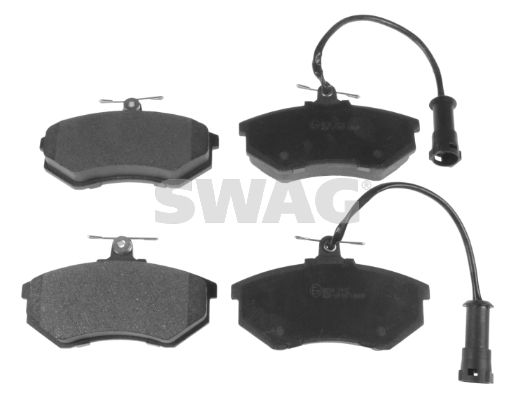 SWAG Комплект тормозных колодок, дисковый тормоз 30 91 6066