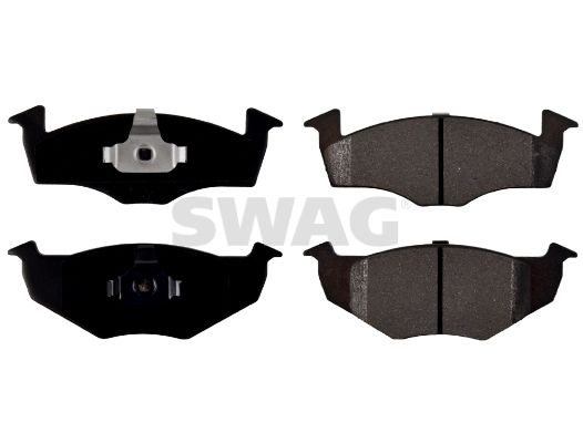SWAG Комплект тормозных колодок, дисковый тормоз 30 91 6072