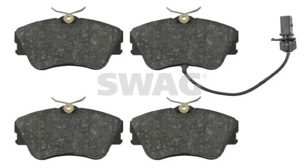 SWAG Комплект тормозных колодок, дисковый тормоз 30 91 6449