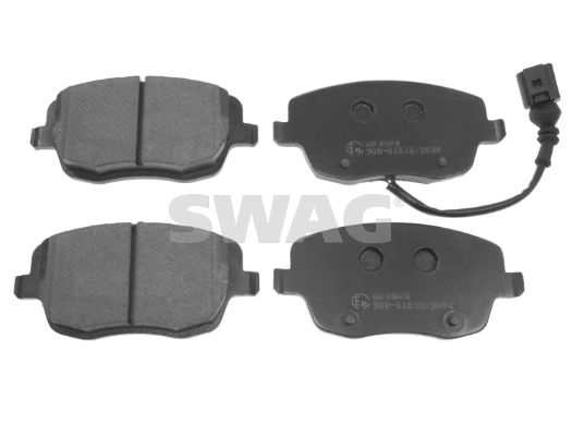 SWAG Комплект тормозных колодок, дисковый тормоз 30 91 6998