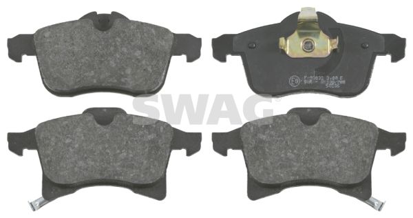 SWAG Комплект тормозных колодок, дисковый тормоз 40 91 6491