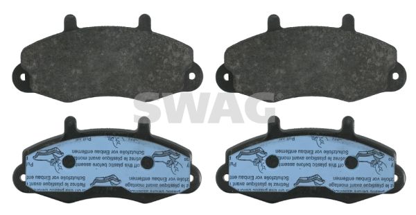 SWAG Комплект тормозных колодок, дисковый тормоз 50 91 6037