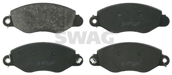 SWAG Комплект тормозных колодок, дисковый тормоз 50 91 6424